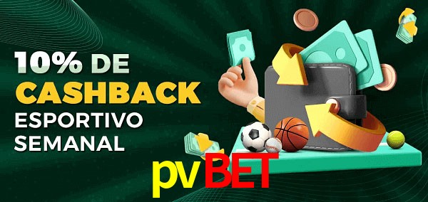10% de bônus de cashback na pvbet